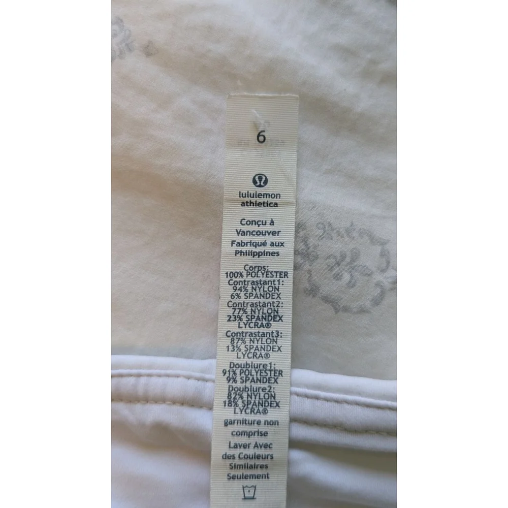 Women's Lululemon Shorts, Size 6, Gray